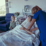 grandma in hospital