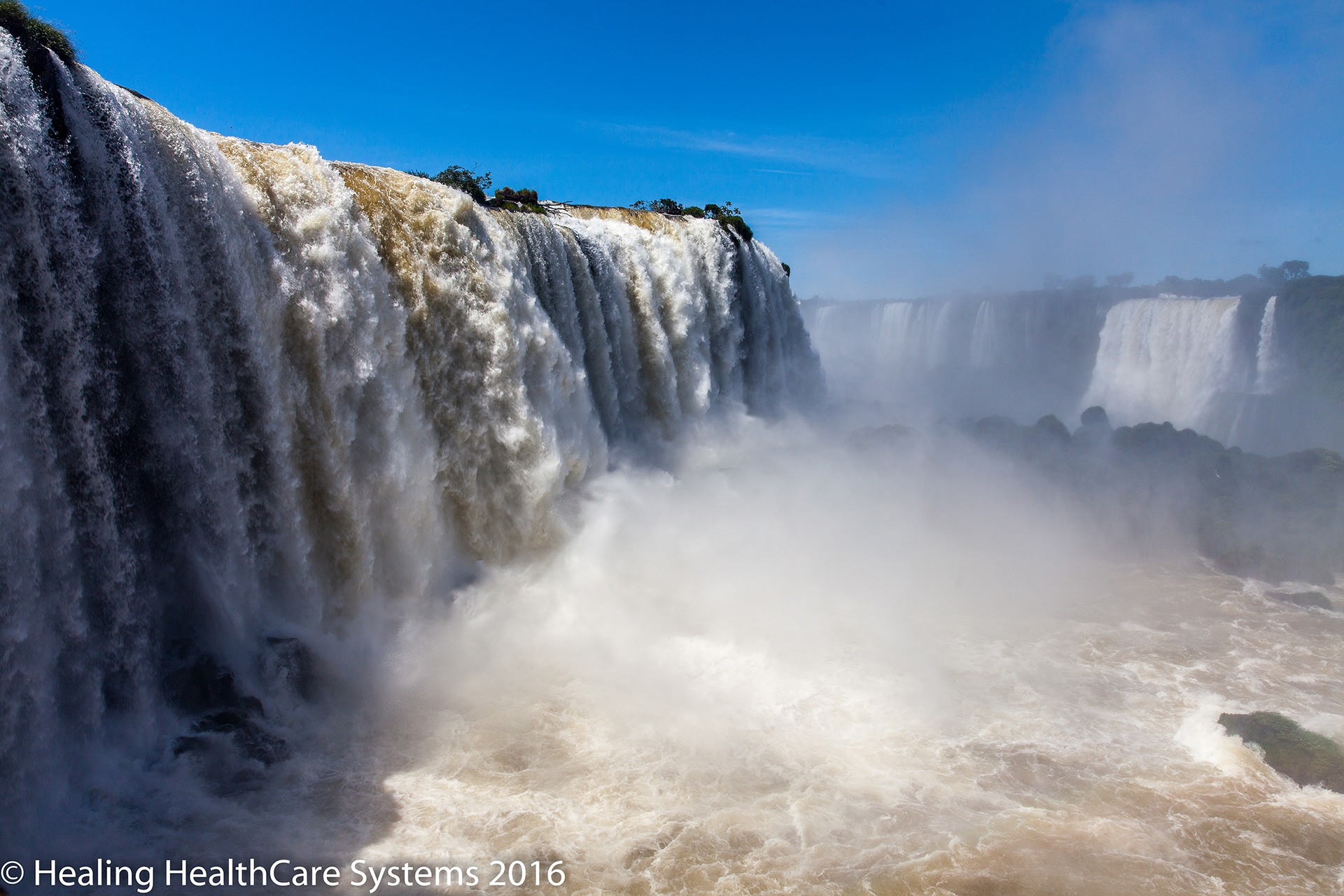 Iguazu Falls Devil's Throat - Brazil side