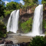 Dos Hermanos falls Iguazu Brazil