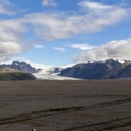 Glacier panorama Iceland