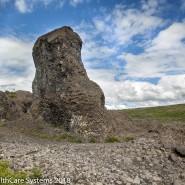 Rock formation in Iceland